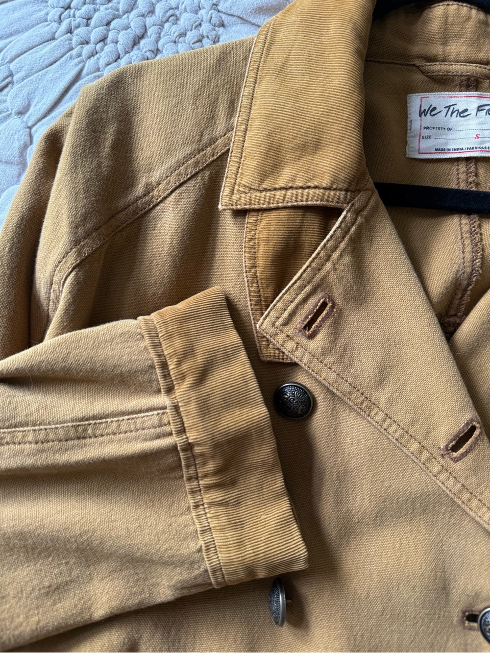 EUC We The Free Viva Surplus Jacket, Size S - Picture 5 of 8